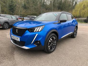 SPOTICAR Peugeot 2008 1.2 Puretech Gt Euro 6 (s/s) 5dr Used Car - Suv Petrol Blue - Rugby - 1200584888_3