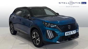 SPOTICAR Peugeot 2008 1.2 Hybrid Gt E-dsc6 Euro 6 (s/s) 5dr Used Car - Suv Hybrid Blue - West London - 1200585498_1