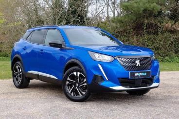 SPOTICAR Peugeot 2008 1.2 Puretech Allure Premium + Eat Euro 6 (s/s) 5dr Used Car - Suv Petrol Blue - Eastbourne - 1200585577_1