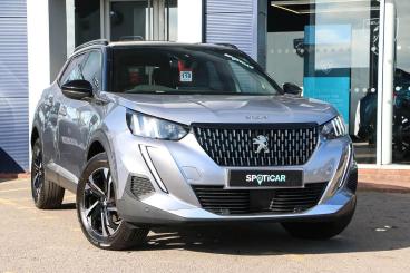 SPOTICAR Peugeot 2008 1.2 Puretech Gt Eat Euro 6 (s/s) 5dr Used Car - Suv Petrol Grey - Bulkington - 1200593009_1