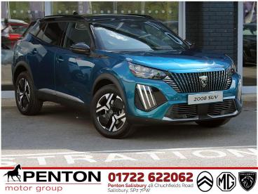 SPOTICAR Peugeot 2008 1.2 Puretech Gt Eat Euro 6 (s/s) 5dr Used Car - Suv Petrol Blue - Salisbury - 1200593060_4