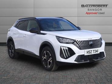 SPOTICAR Peugeot 2008 1.2 Puretech Gt Eat Euro 6 (s/s) 5dr Used Car - Suv Petrol White - Bangor - 1200593876_1