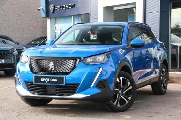 SPOTICAR Peugeot 2008 1.2 Puretech Allure Euro 6 (s/s) 5dr Used Car - Suv Petrol Blue - Bulkington - 1200593989_1