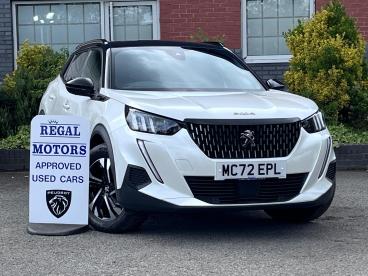 SPOTICAR Peugeot 2008 1.2 Puretech Gt Euro 6 (s/s) 5dr Used Car - Suv Petrol White - Wolverhampton - 1200600897_1