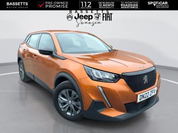 SPOTICAR Peugeot 2008 1.2 Puretech Active Premium Euro 6 (s/s) 5dr Used Car - Suv Petrol Orange - Swansea - 1200606199_1