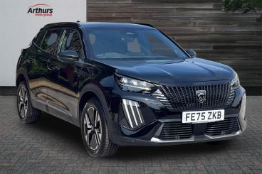 SPOTICAR Peugeot 2008 1.2 Puretech Gt Eat Euro 6 (s/s) 5dr Used Car - Suv Petrol Black - Wrexham - 1200609640_1