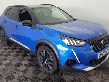 SPOTICAR Peugeot 2008 1.2 Puretech Gt Premium Eat Euro 6 (s/s) 5dr Used Car - Suv Petrol Blue - Leamington - 1200618863_1