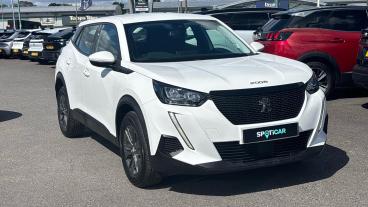 SPOTICAR Peugeot 2008 1.2 Puretech Active Premium Euro 6 (s/s) 5dr Used Car - Suv Petrol White - Redditch - 1200619605_1