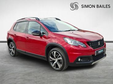 SPOTICAR Peugeot 2008 1.2 Puretech Gt Line Eat Euro 6 (s/s) 5dr Used Car - Suv Petrol Red - Northallerton - 1200623387_1