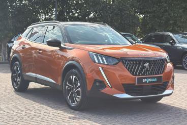 SPOTICAR Peugeot 2008 1.2 Puretech Gt Eat Euro 6 (s/s) 5dr Used Car - Suv Petrol Orange - Worthing - 1200624241_1