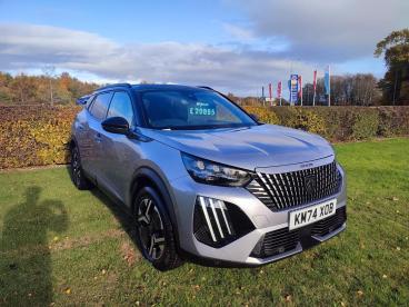 SPOTICAR Peugeot 2008 1.2 Puretech Gt Eat Euro 6 (s/s) 5dr Used Car - Suv Petrol Grey - Invergordon - 1200629354_1