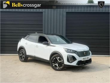 SPOTICAR Peugeot 2008 1.2 Gt E-dsc6 Euro 6 (s/s) 5dr Used Car - Suv Hybrid White - Downpatrick - 1200629760_1