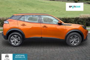 SPOTICAR Peugeot 2008 1.2 Puretech Active Premium Euro 6 (s/s) 5dr Used Car - Suv Petrol Orange - Worthing - 1200630257_2