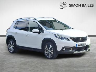SPOTICAR Peugeot 2008 1.2 Puretech Gpf Allure Euro 6 (s/s) 5dr Used Car - Suv Petrol White - Guisborough - 1200635175_1