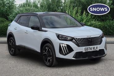 SPOTICAR Peugeot 2008 1.2 Puretech Gt Eat Euro 6 (s/s) 5dr Used Car - Suv Petrol White - Newbury - 1200642802_1
