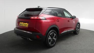 SPOTICAR Peugeot 2008 1.2 Puretech Gt Eat Euro 6 (s/s) 5dr Used Car - Suv Petrol Red - St. Austell - 1200644040_3