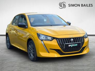 SPOTICAR Peugeot 208 1.2 Puretech Active Premium Euro 6 (s/s) 5dr Used Car - Hatchback Petrol Yellow - Stockton On Tees - 1200546391_1