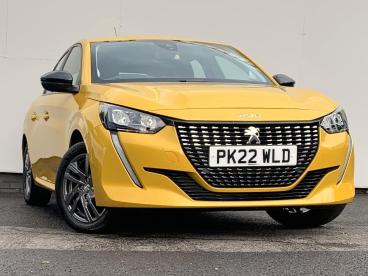 SPOTICAR Peugeot 208 1.2 Puretech Active Premium Euro 6 (s/s) 5dr Used Car - Hatchback Petrol Yellow - Blackburn - 1200549358_1