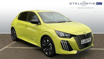 SPOTICAR Peugeot 208 1.2 Puretech Allure Euro 6 (s/s) 5dr Used Car - Hatchback Petrol Yellow - Newport - 1200551648_1