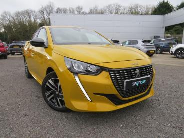 SPOTICAR Peugeot 208 1.2 Puretech Active Premium + Euro 6 (s/s) 5dr Used Car - Hatchback Petrol Yellow - Rugby - 1200555696_1