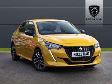 SPOTICAR Peugeot 208 1.2 Puretech Allure Premium + Euro 6 (s/s) 5dr Used Car - Hatchback Petrol Yellow - Rochdale - 1200556380_1