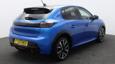 SPOTICAR Peugeot 208 1.2 Puretech Gt Euro 6 (s/s) 5dr Used Car - Hatchback Petrol Blue - Penryn - 1200556431_3