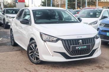 SPOTICAR Peugeot 208 1.2 Puretech Active Premium + Euro 6 (s/s) 5dr Used Car - Hatchback Petrol White - Leamington - 1200558129_1