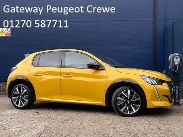SPOTICAR Peugeot 208 1.2 Puretech Gt Eat Euro 6 (s/s) 5dr Used Car - Hatchback Petrol Yellow - Crewe - 1200558833_1