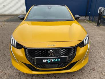 SPOTICAR Peugeot 208 1.2 Puretech Gt Eat Euro 6 (s/s) 5dr Used Car - Hatchback Petrol Yellow - Crewe - 1200558833_3
