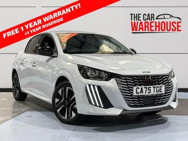 SPOTICAR Peugeot 208 1.2 Puretech 100 Allure 5dr Used Car - Hatchback Petrol White - Bridgend - 1200561930_1