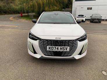 SPOTICAR Peugeot 208 1.2 Hybrid Gt E-dsc6 Euro 6 (s/s) 5dr Used Car - Hatchback Hybrid White - Rugby - 1200562490_2