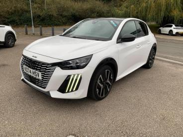 SPOTICAR Peugeot 208 1.2 Hybrid Gt E-dsc6 Euro 6 (s/s) 5dr Used Car - Hatchback Hybrid White - Rugby - 1200562490_3