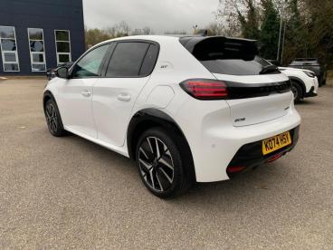 SPOTICAR Peugeot 208 1.2 Hybrid Gt E-dsc6 Euro 6 (s/s) 5dr Used Car - Hatchback Hybrid White - Rugby - 1200562490_5