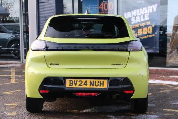 SPOTICAR Peugeot 208 1.2 Hybrid Allure E-dsc6 Euro 6 (s/s) 5dr Used Car - Hatchback Hybrid Yellow - Bulkington - 1200564675_3