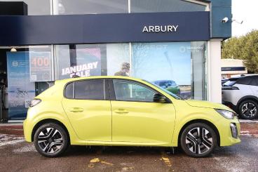 SPOTICAR Peugeot 208 1.2 Hybrid Allure E-dsc6 Euro 6 (s/s) 5dr Used Car - Hatchback Hybrid Yellow - Bulkington - 1200564675_5