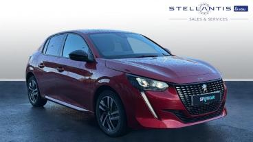 SPOTICAR Peugeot 208 1.2 Puretech Allure Premium + Eat Euro 6 (s/s) 5dr Used Car - Hatchback Petrol Red - Bristol - 1200565011_1