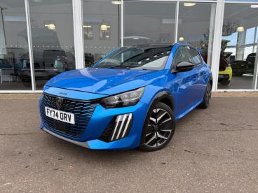 SPOTICAR Peugeot 208 1.2 Hybrid Gt E-dsc6 Euro 6 (s/s) 5dr Used Car - Hatchback Hybrid Blue - Boston - 1200566927_2
