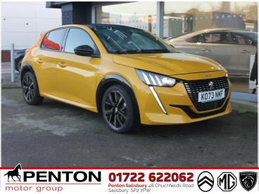 SPOTICAR Peugeot 208 1.2 Puretech Gt Eat Euro 6 (s/s) 5dr Used Car - Hatchback Petrol Yellow - Salisbury - 1200568284_5
