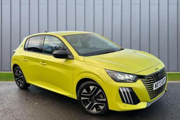 SPOTICAR Peugeot 208 1.2 Puretech Allure Euro 6 (s/s) 5dr Used Car - Hatchback Petrol Yellow - Taunton - 1200570299_1