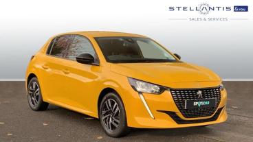 SPOTICAR Peugeot 208 1.2 Puretech Allure Premium + Euro 6 (s/s) 5dr Used Car - Hatchback Petrol Yellow - Nottingham - 1200570438_1