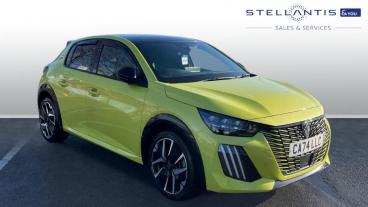 SPOTICAR Peugeot 208 1.2 Hybrid Gt E-dsc6 Euro 6 (s/s) 5dr Used Car - Hatchback Hybrid Yellow - Newport - 1200571198_1