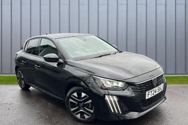 SPOTICAR Peugeot 208 1.2 Puretech Allure Euro 6 (s/s) 5dr Used Car - Hatchback Petrol Black - Taunton - 1200572400_1