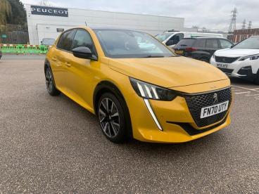 SPOTICAR Peugeot 208 1.2 Puretech Gt Line Euro 6 (s/s) 5dr Used Car - Hatchback Petrol Yellow - Rugby - 1200580934_1