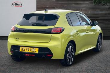 SPOTICAR Peugeot 208 1.2 Puretech Allure Euro 6 (s/s) 5dr Used Car - Hatchback Petrol Yellow - Wrexham - 1200581387_3