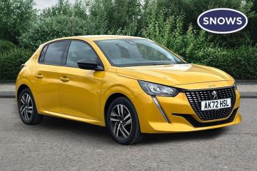 SPOTICAR Peugeot 208 1.2 Puretech Allure Premium + Euro 6 (s/s) 5dr Used Car - Hatchback Petrol Yellow - Newbury - 1200581724_1