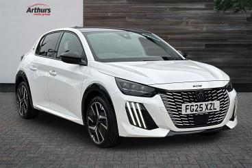 SPOTICAR Peugeot 208 1.2 Puretech Gt Euro 6 (s/s) 5dr Used Car - Hatchback Petrol White - Oswestry - 1200583480_1