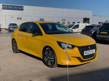 SPOTICAR Peugeot 208 1.2 Puretech Active Premium + Euro 6 (s/s) 5dr Used Car - Hatchback Petrol Yellow - Rugby - 1200583654_1