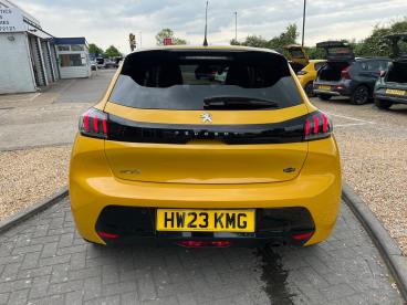 SPOTICAR Peugeot 208 1.2 Puretech Allure Premium + Eat Euro 6 (s/s) 5dr Used Car - Hatchback Petrol Yellow - Ryde - 1200588581_5