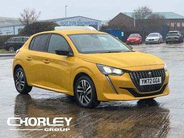 SPOTICAR Peugeot 208 1.2 Puretech Active Premium + Euro 6 (s/s) 5dr Used Car - Hatchback Petrol Yellow - Blackpool - 1200589396_1