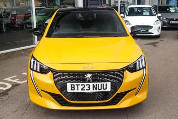 SPOTICAR Peugeot 208 1.2 Puretech Gt Eat Euro 6 (s/s) 5dr Used Car - Hatchback Petrol Yellow - Leamington - 1200590247_3
